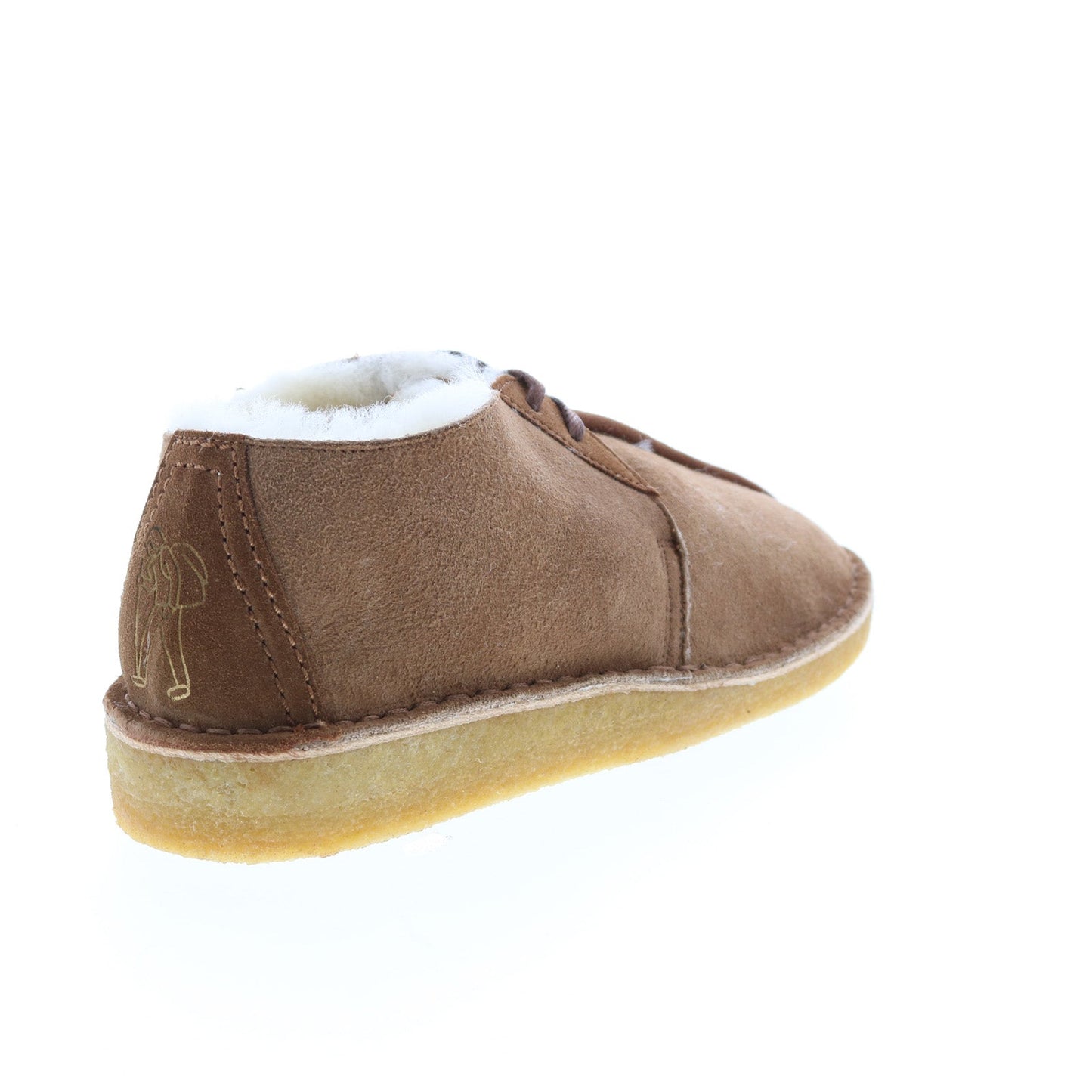 Clarks Desert Trek 26162551 Womens Brown Oxfords & Lace Ups Casual Shoes