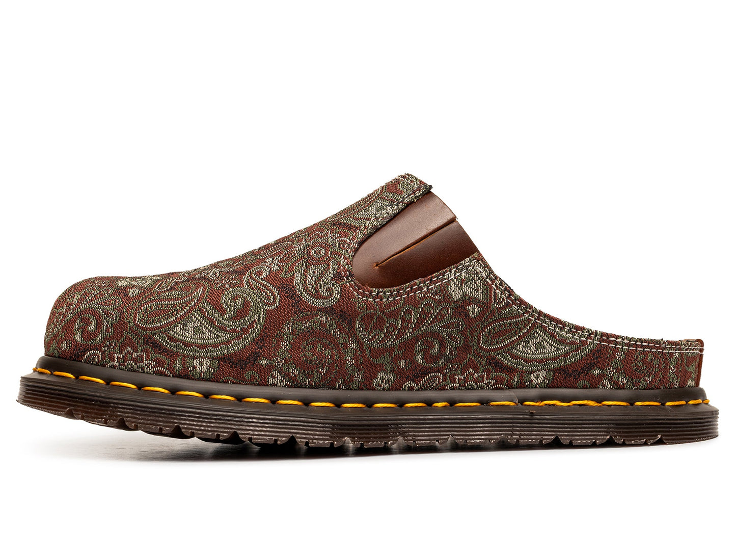 Dr. Martens San Mule in Russet Red & Multi Color