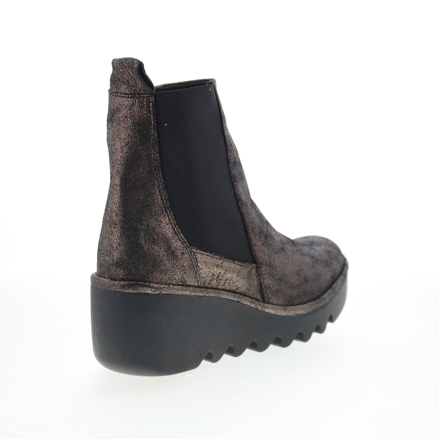 Fly London Bagu BAGU233FLY-010 Womens Gray Leather Chelsea Boots