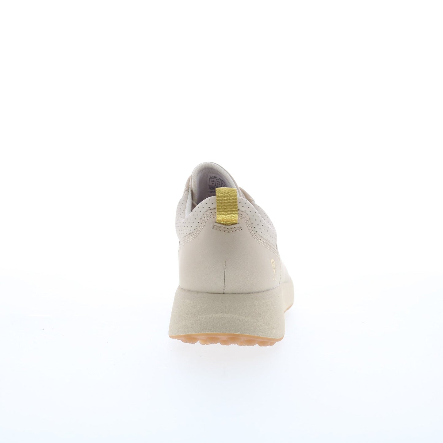 Rockport TruStride Golf Lace To Toe WP Womens Beige Wide Athletic Golf Shoes
