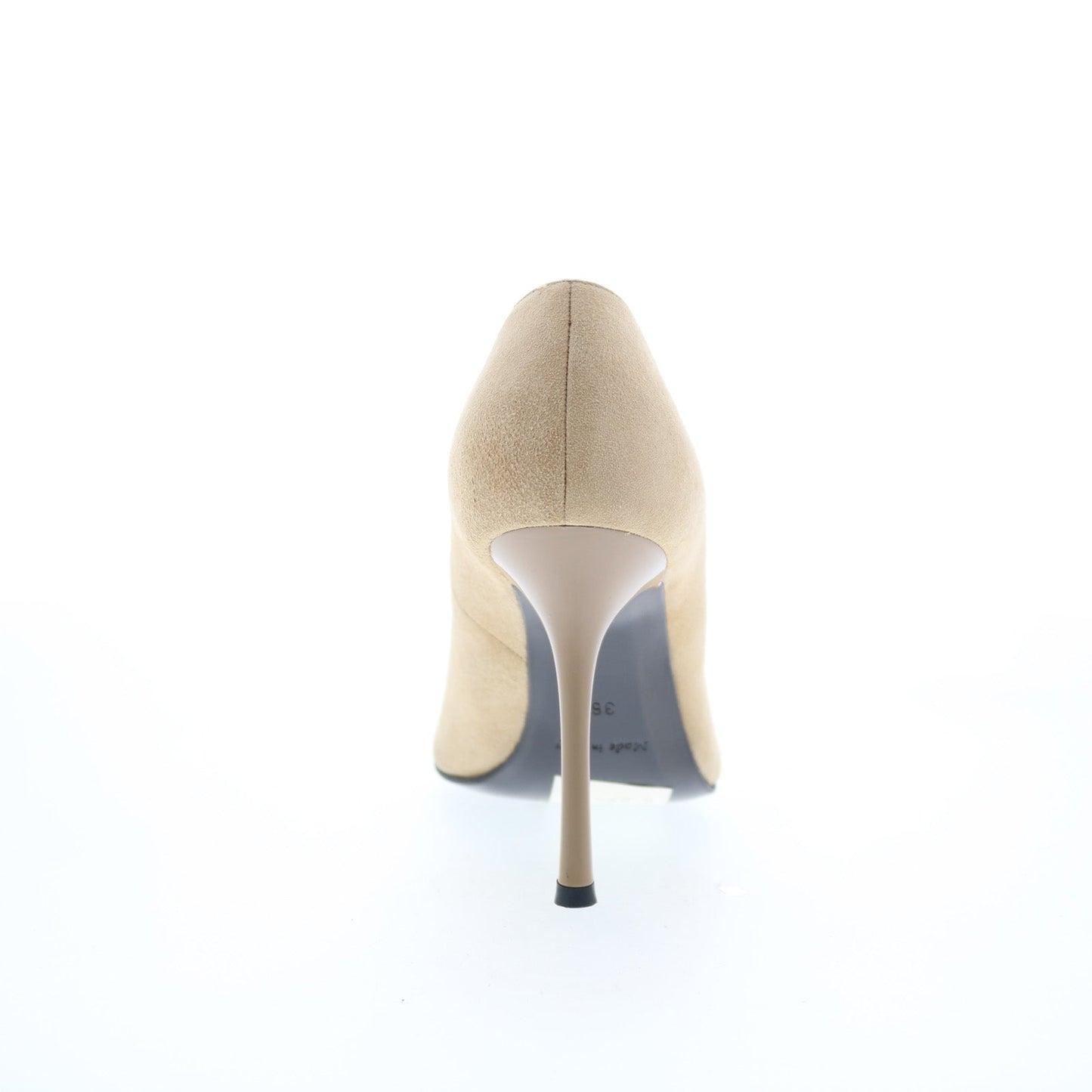 Gai Mattiolo GM5 Womens Beige Suede Slip On Pumps Heels Shoes