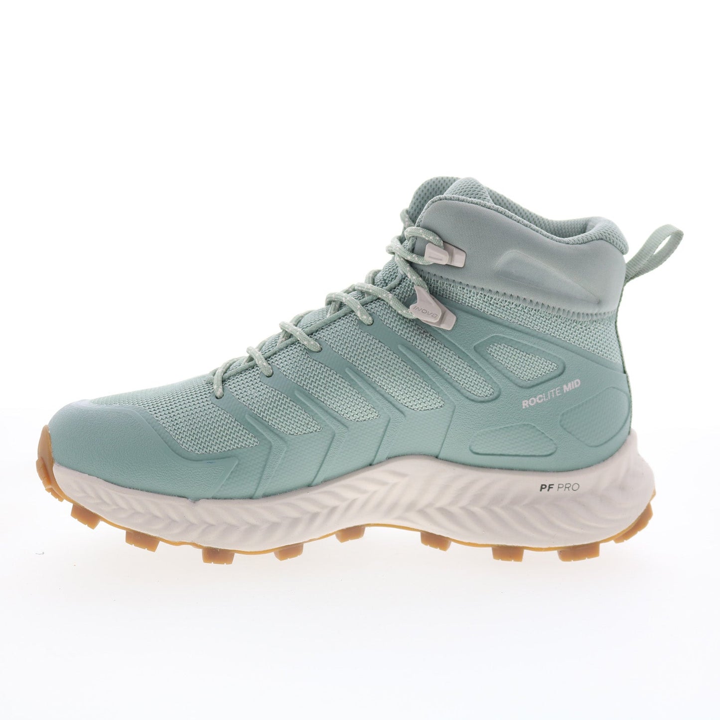Inov-8 Roclite Mid 001357-LNLG Womens Gray Wide Synthetic Hiking Boots