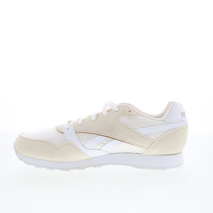 Reebok Ultra Flash Womens White Synthetic Lace Up Lifestyle Sneakers Shoes