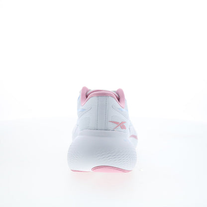 Reebok Zignition Womens White Canvas Lace Up Athletic Running Shoes