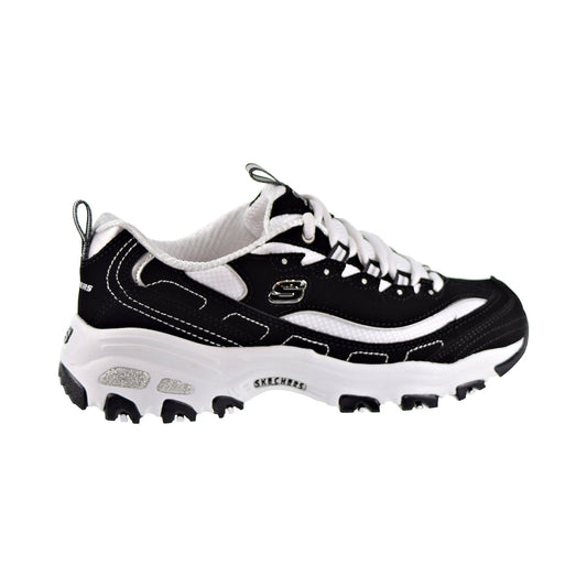 Skechers D'Lites Biggest Fan Memory Foam Women's Sneakers Black/White