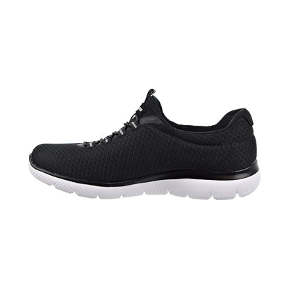 Skechers Summits Womens Shoes Black/White