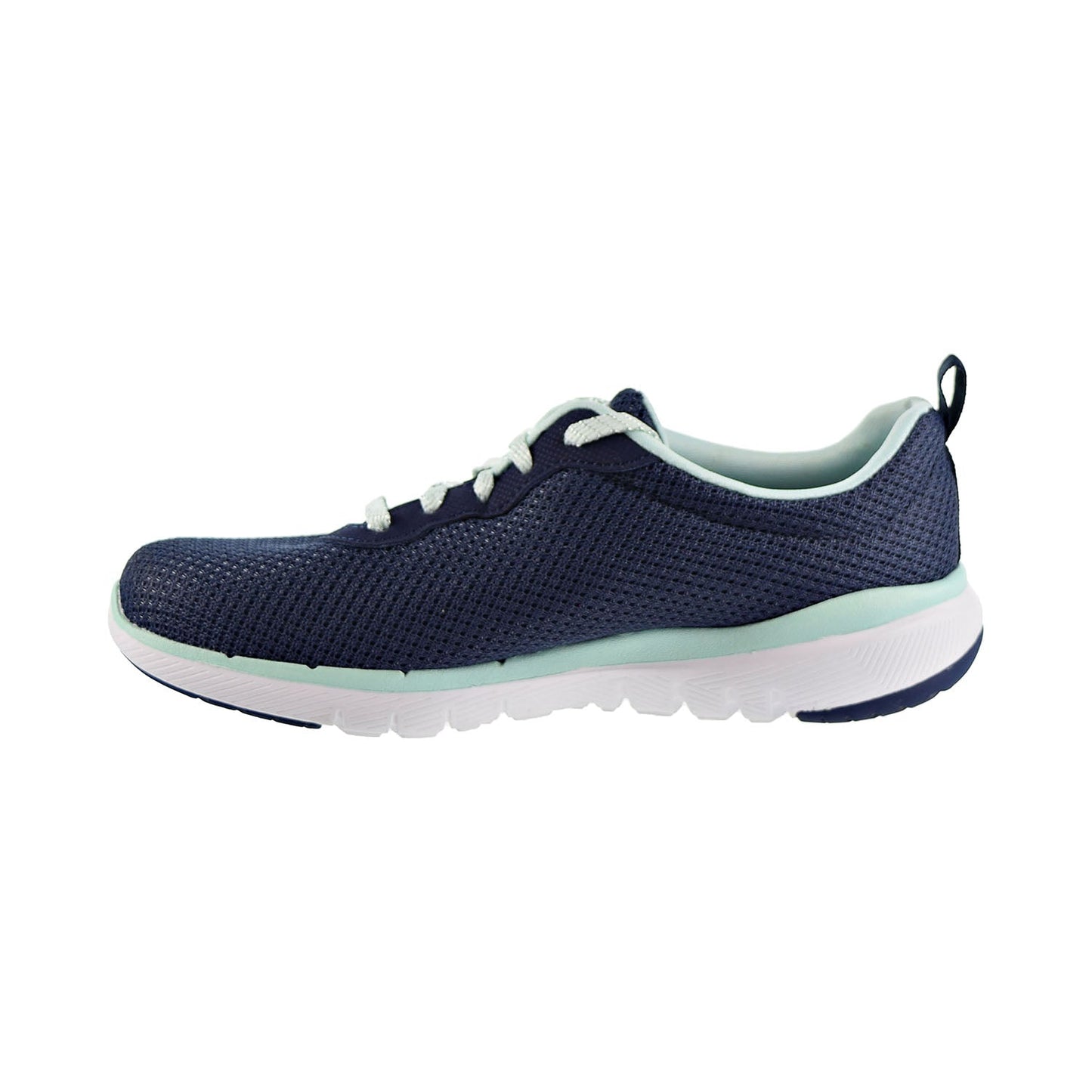 Skechers Flex Appeal 3.0 First Insight Womens Shoes Navy/Aqua