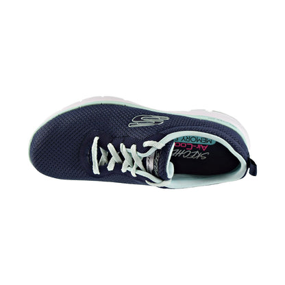 Skechers Flex Appeal 3.0 First Insight Womens Shoes Navy/Aqua