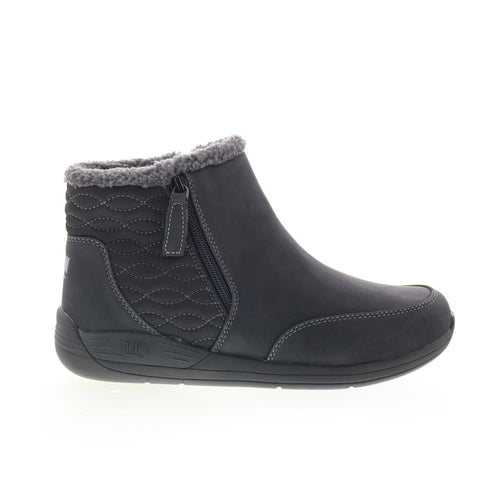 Drew Tabby 13187-19 Womens Black Extra Wide Synthetic Casual Dress Boots