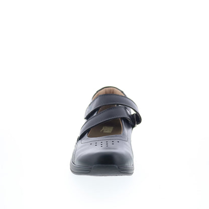 Drew Orchid 14370-12 Womens Black Narrow Leather Lifestyle Sneakers Shoes