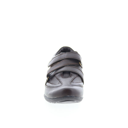 Drew Cario 14491-64 Womens Brown Leather Lifestyle Sneakers Shoes