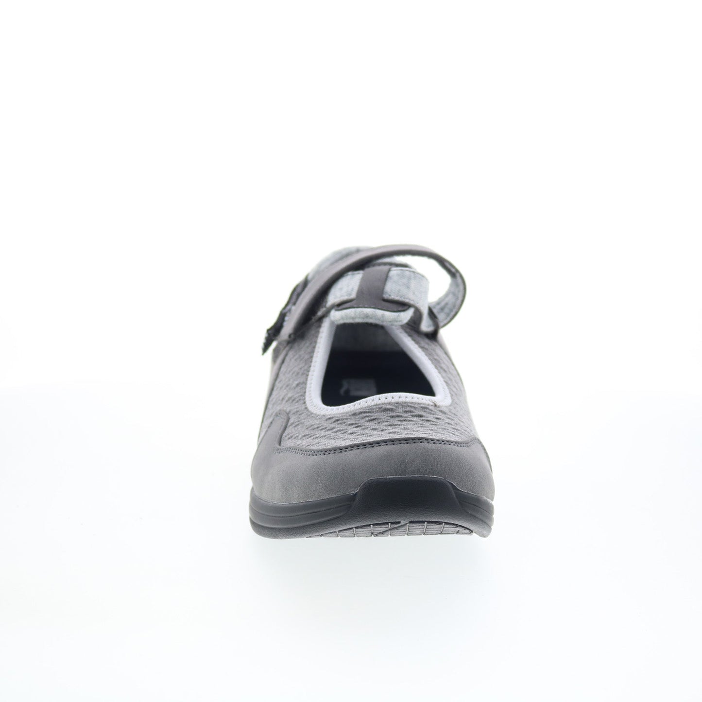 Drew Buttercup 14802-43 Womens Gray Synthetic Strap Mary Jane Flats Shoes