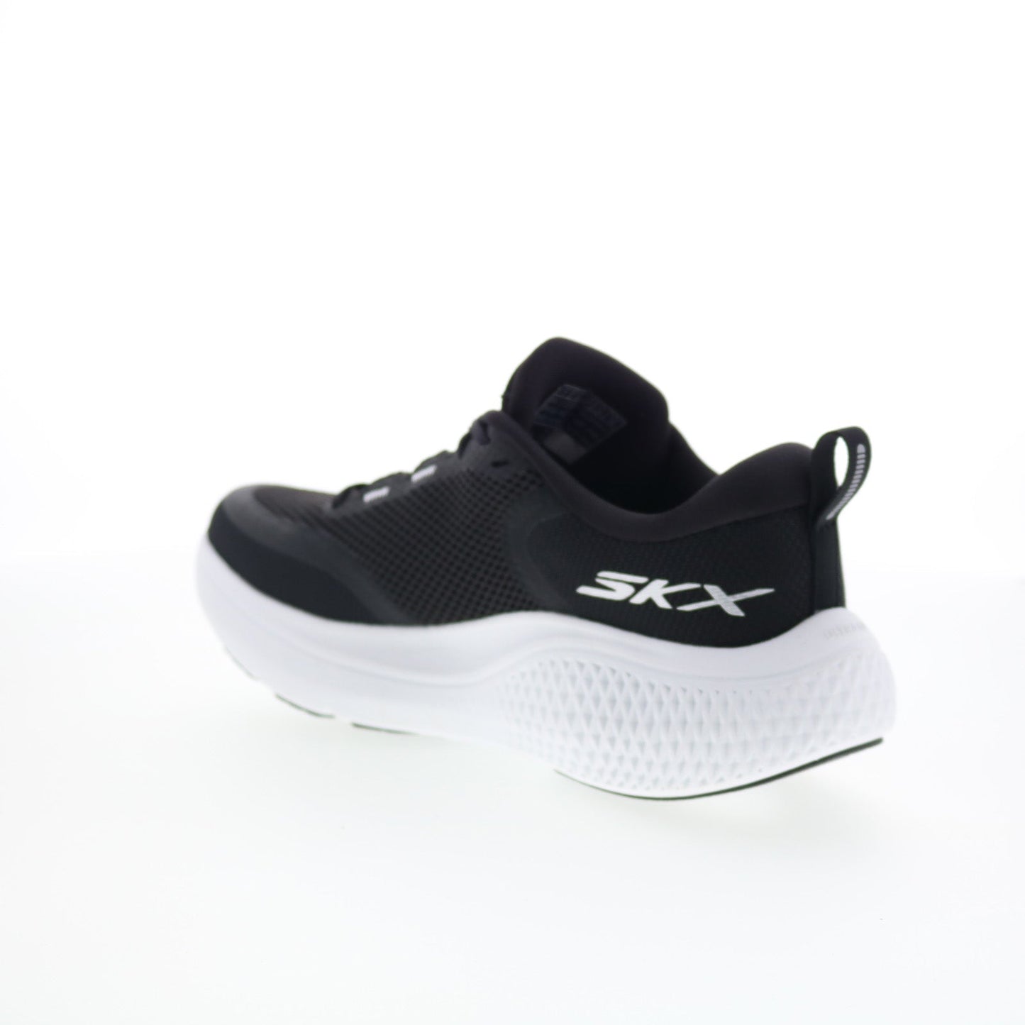 Skechers Go Run Supersonic 172086-BKW Womens Black Athletic Running Shoes