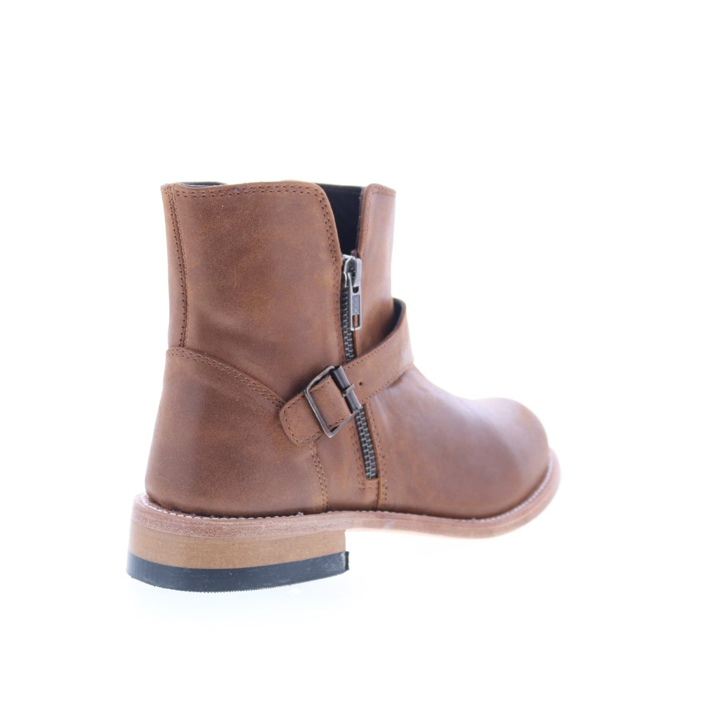 Jama Old West Western Boots 18164 Womens Brown Zipper Cowboy Western Boots