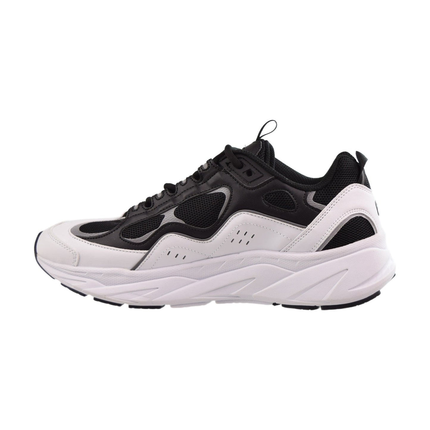 Fila Trigate Men's Shoes Black-White-Metallic Silver