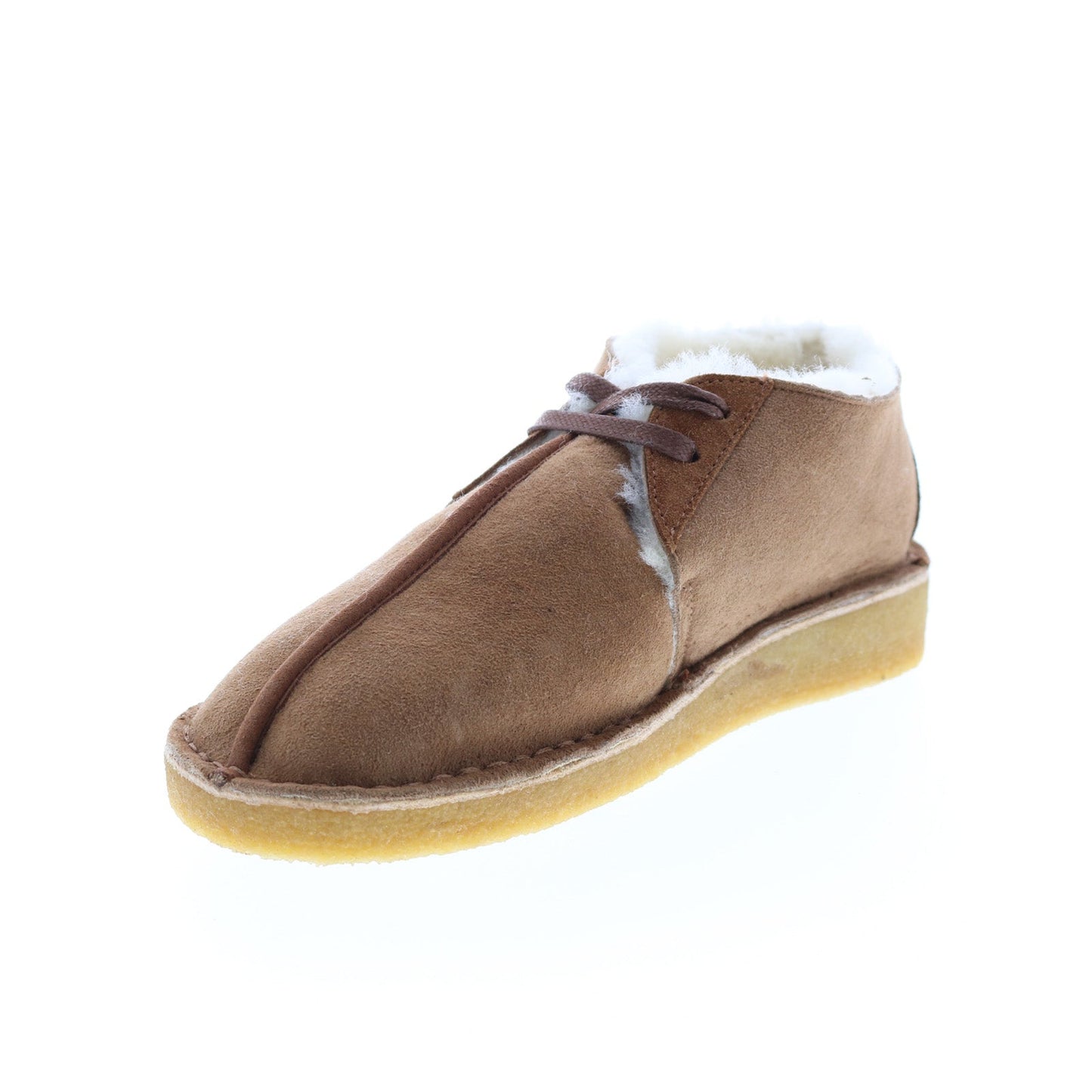 Clarks Desert Trek 26162551 Womens Brown Oxfords & Lace Ups Casual Shoes