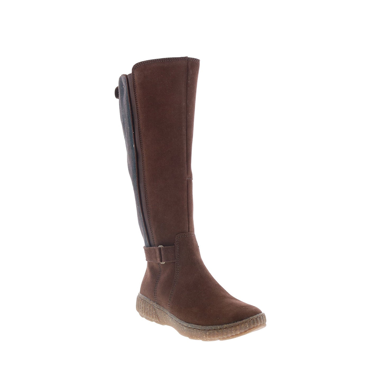 Clarks Caroline Style 26167707 Womens Brown Suede Zipper Knee High Boots