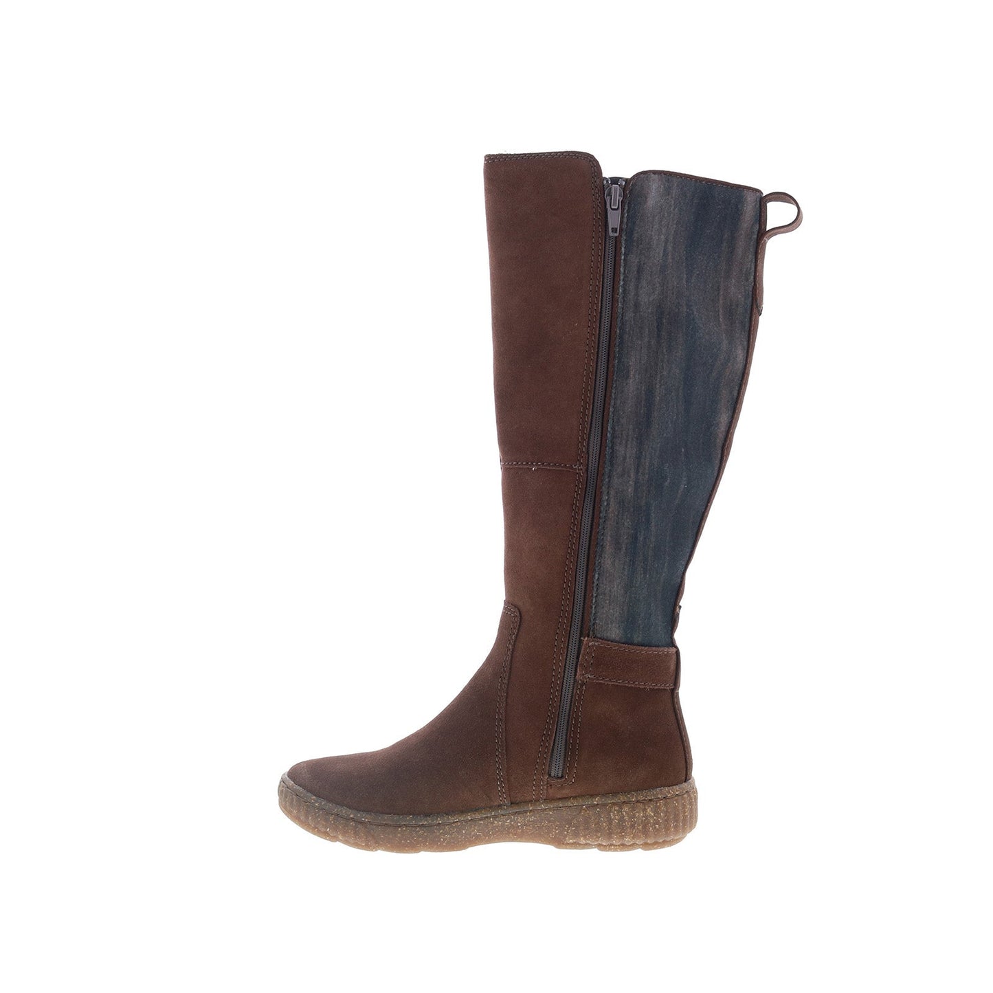 Clarks Caroline Style 26167707 Womens Brown Suede Zipper Knee High Boots