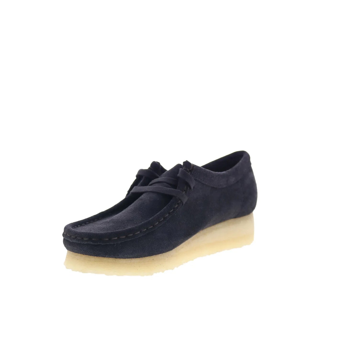 Clarks Wallabee 26179158 Womens Brown Suede Oxfords & Lace Ups Casual Shoes