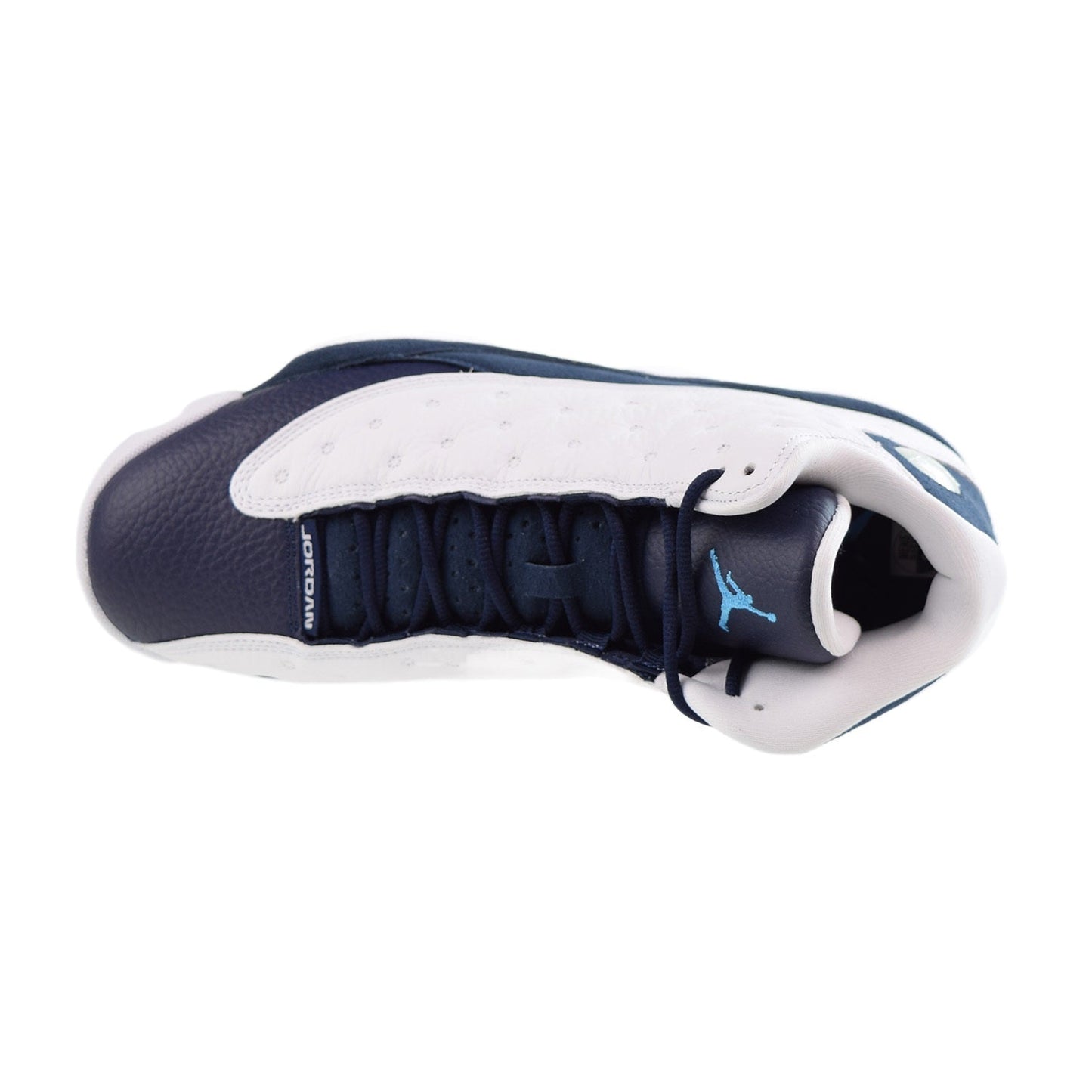 Jordan 13 Retro Starfish Men's Shoes Obsidian-Powder Blue-White