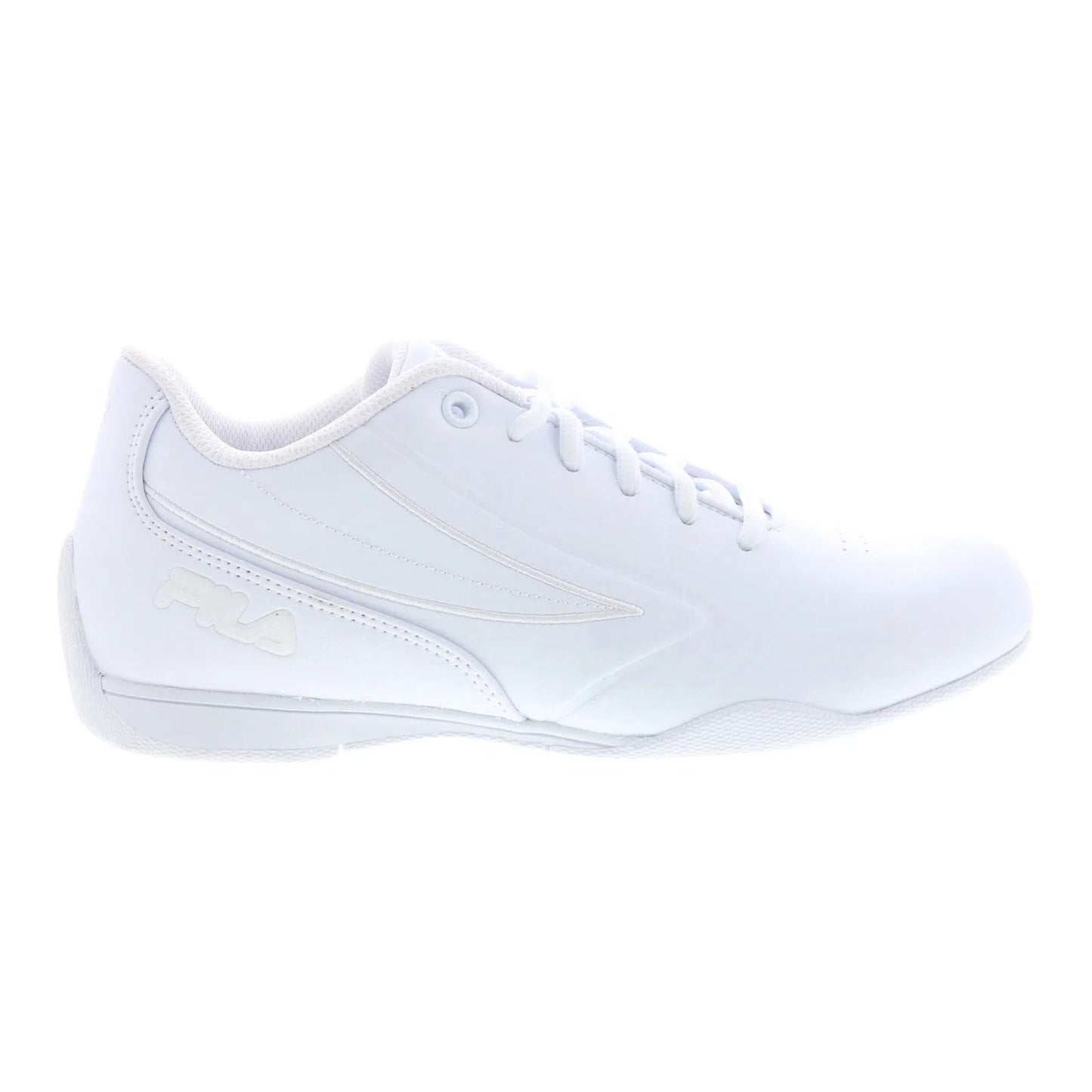 Fila Forlani Outline Flag Womens White Motorsport Inspired Sneakers Shoes