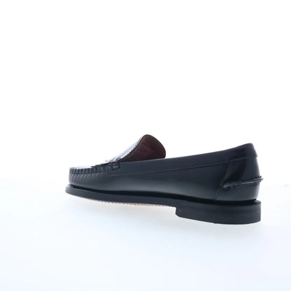 Sebago Dan Triple Fringe Womens Black Loafers & Slip Ons Casual Shoes