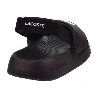 Lacoste Serve 1.0 Toddlers' Sandals Black/White 747cui0002-312