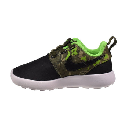 Nike Roshe One Print (TD) Toddlers' Shoes Black-Khaki-Green 749358-008