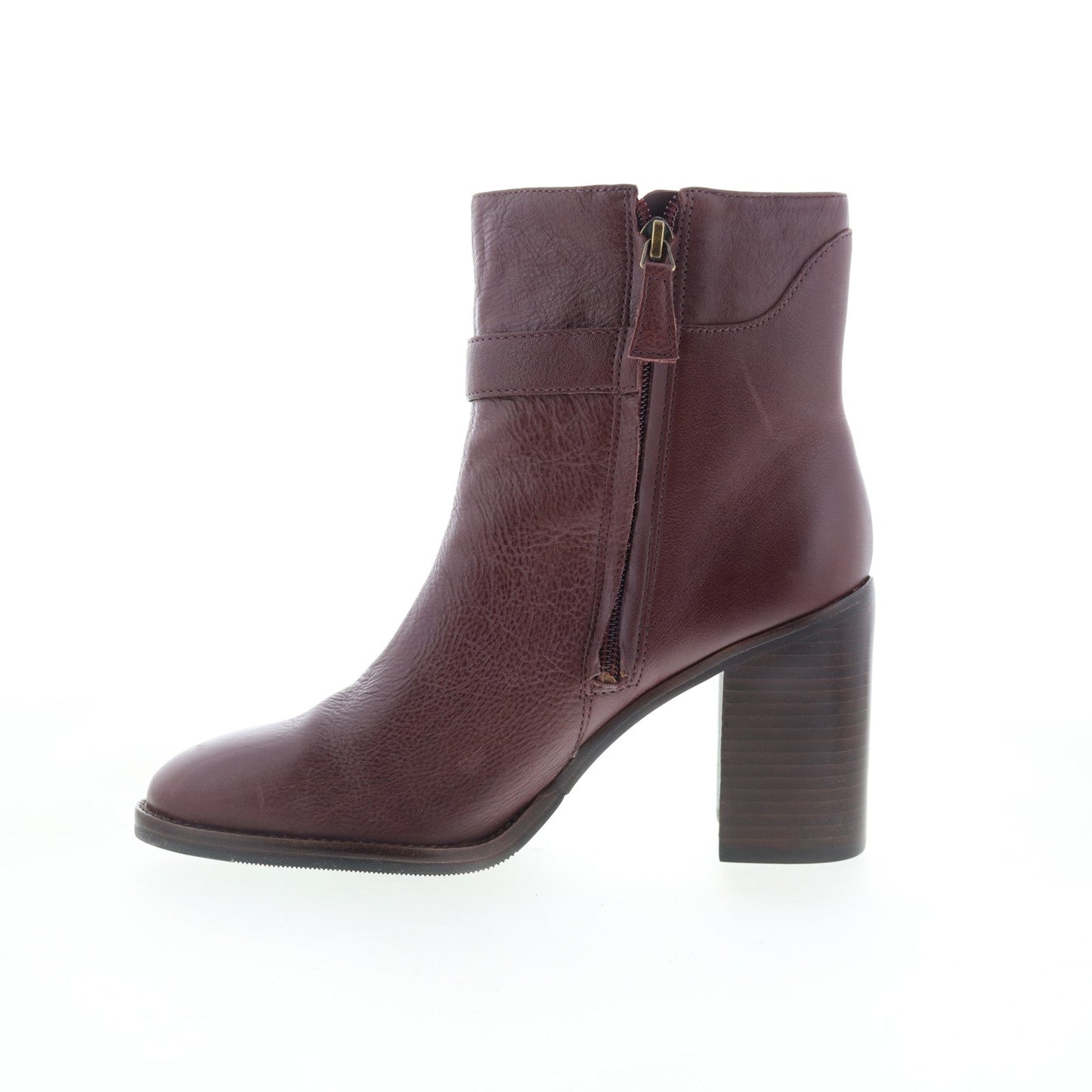Johnston & Murphy Hope Bootie 78-51718 Womens Burgundy Ankle & Booties Boots