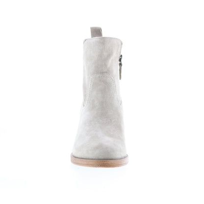 Johnston & Murphy Braelyn 78-51913 Womens Gray Suede Ankle & Booties Boots