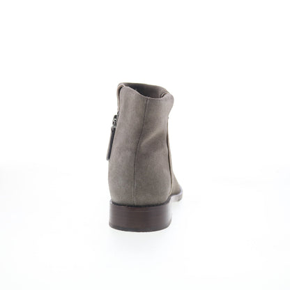 Johnston & Murphy Liliana 78-51960 Womens Gray Suede Casual Dress Boots