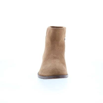 Johnston & Murphy Liliana 78-51963 Womens Brown Suede Casual Dress Boots