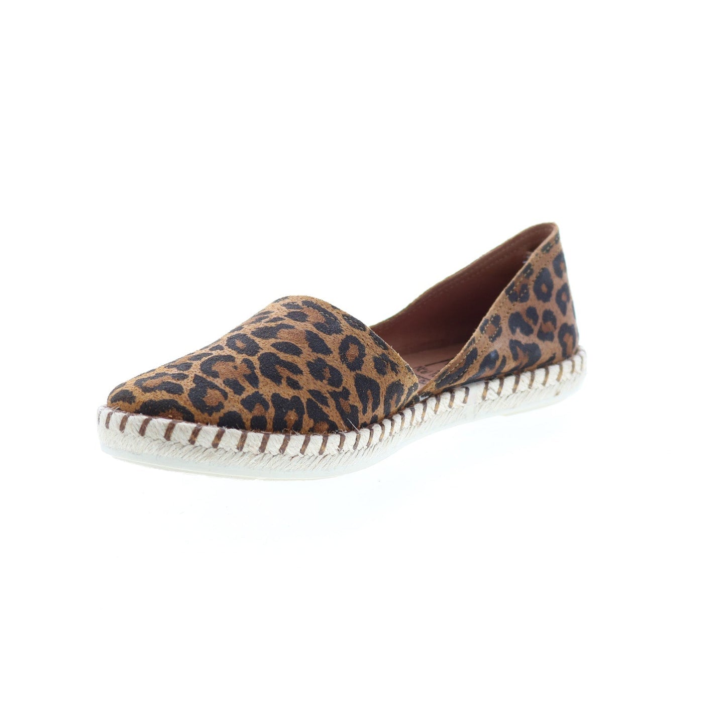 Miz Mooz Cherie Womens Brown Leather Slip On Loafer Flats Shoes