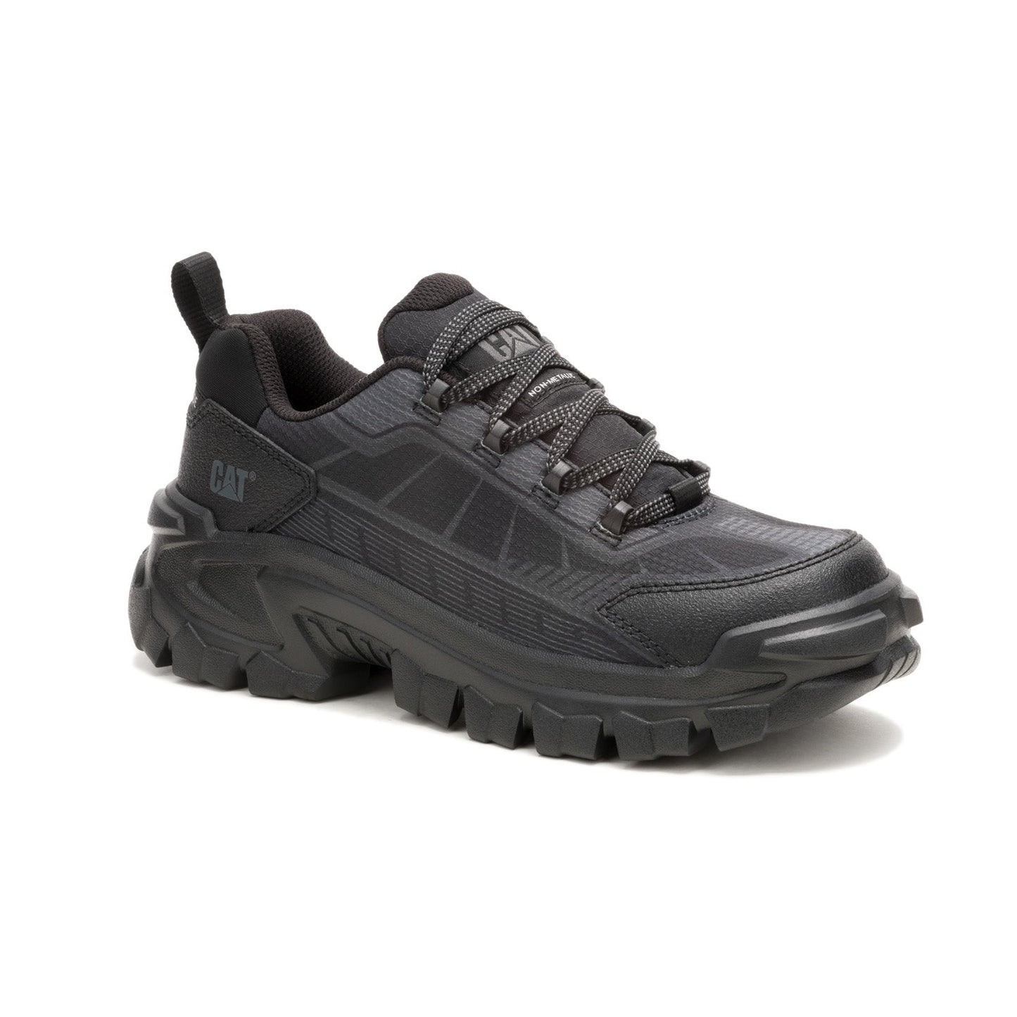 Caterpillar Invader Sport LO Mesh Composite Toe Womens Black Work Shoes