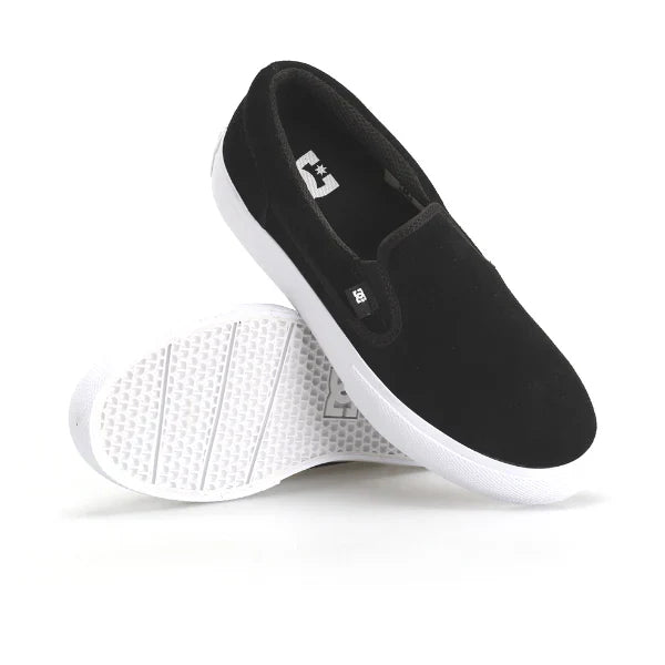 DC - Manual Slip-On SD Youth (Black/White) *SALE