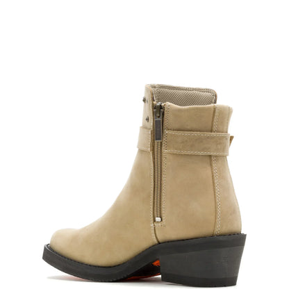 Harley-Davidson Mira 5" D84821 Womens Brown Leather Ankle & Booties Boots