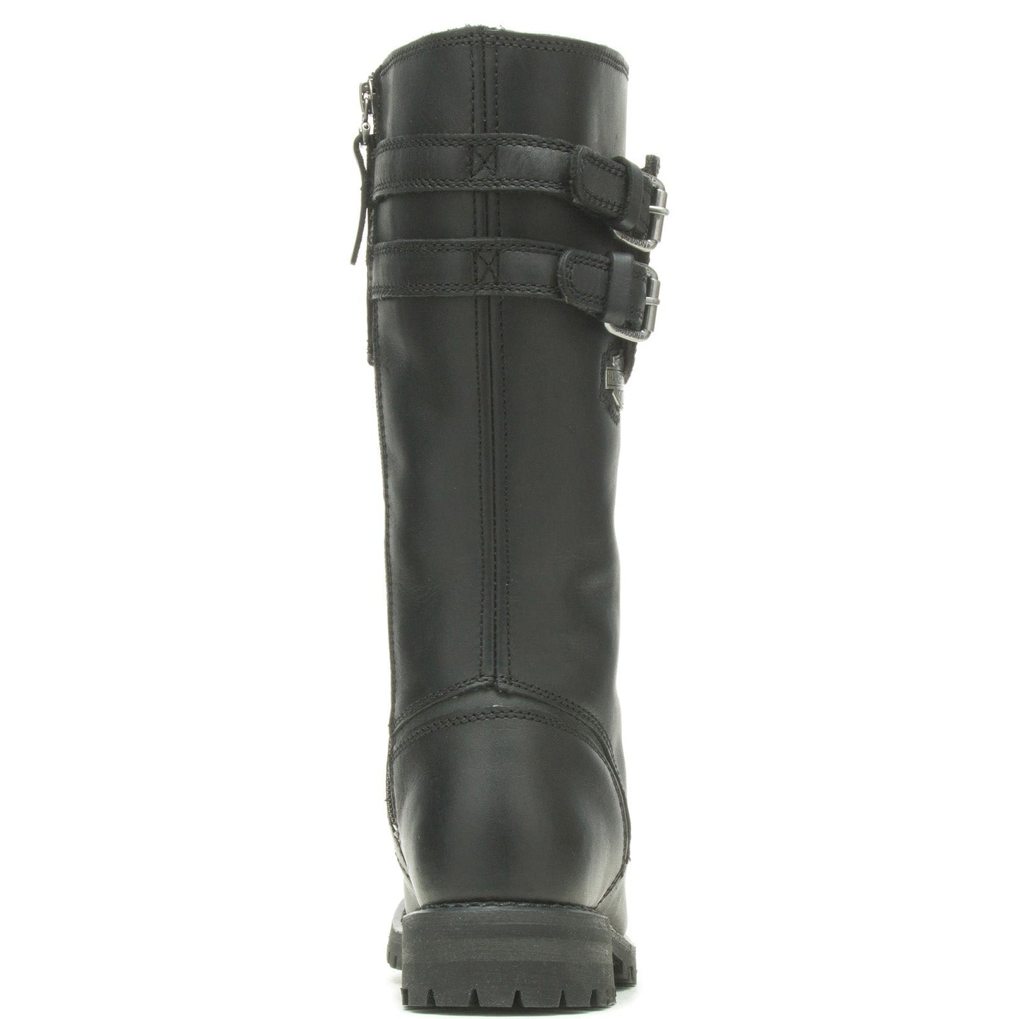 Harley-Davidson Grimes 12" Lace D87205 Womens Black Leather Motorcycle Boots