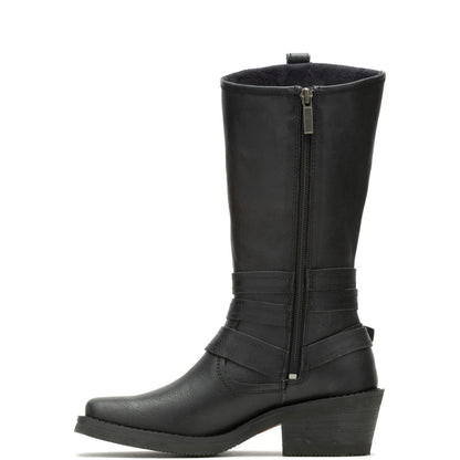 Harley-Davidson Dalis 11" D87264 Womens Gray Leather Casual Dress Boots