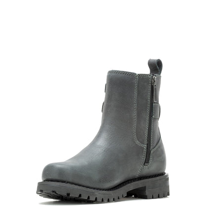 Harley-Davidson Beasley 6" Strap D87278 Womens Black Casual Dress Boots