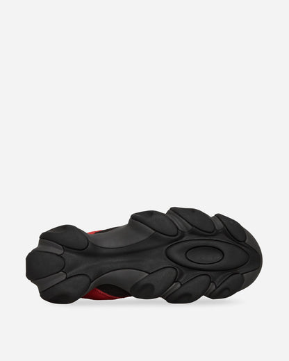 Suede Flesh Sandals Lava / Black