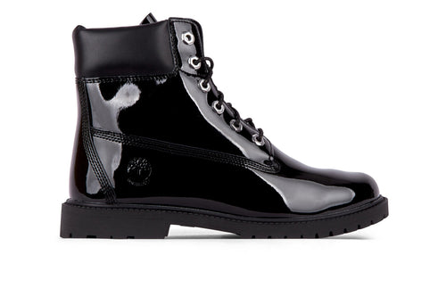 Timberland Premium 6 Inch Boots - Black Patent Leather