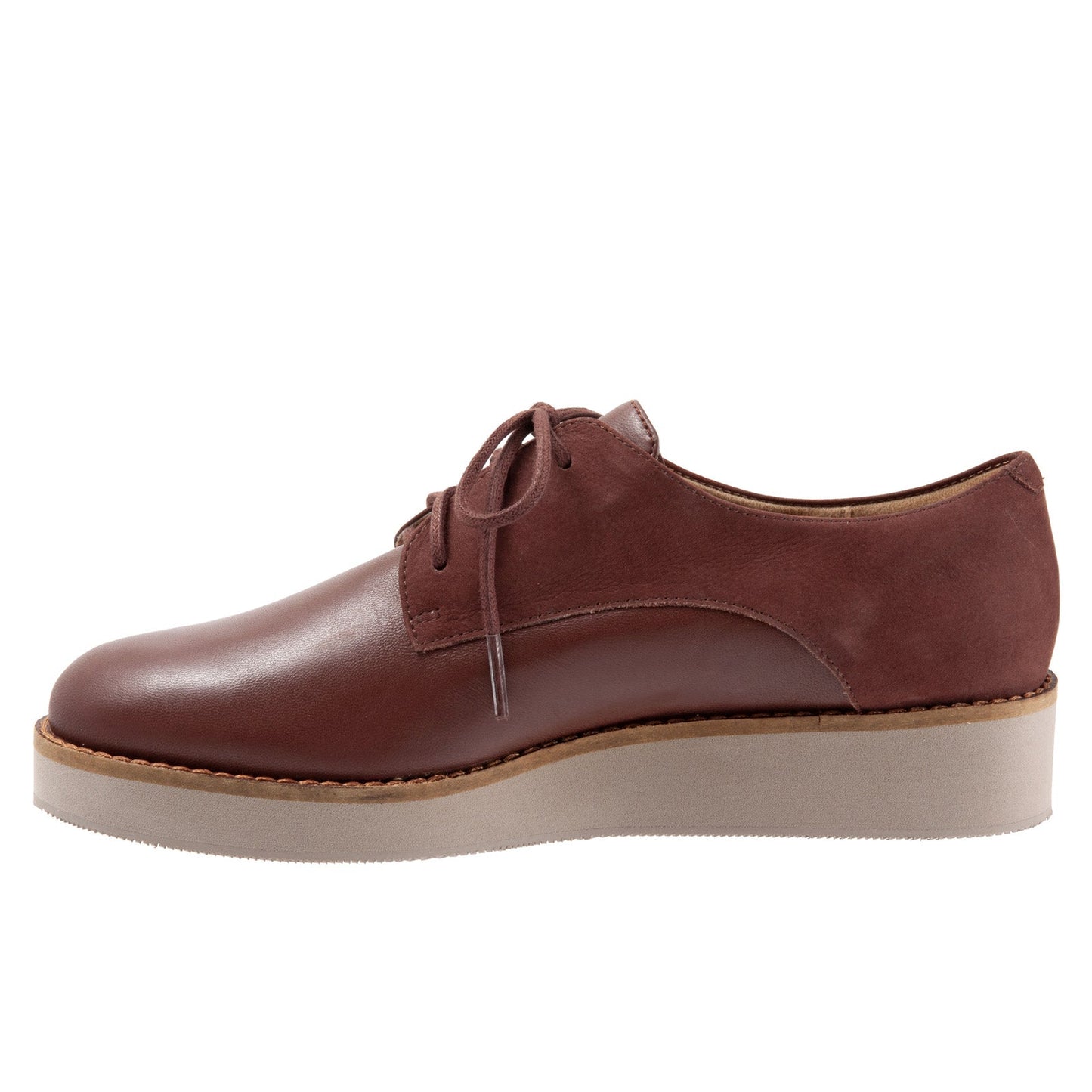 Softwalk Willis S1811-255 Womens Brown Oxfords & Lace Ups Casual Shoes