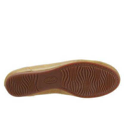 Softwalk Sonoma S1862-322 Womens Green Extra Wide Ballet Flats Shoes