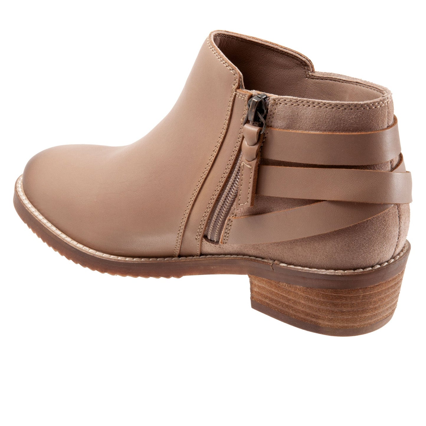 Softwalk Raleigh S2155-063 Womens Brown Narrow Ankle & Booties Boots