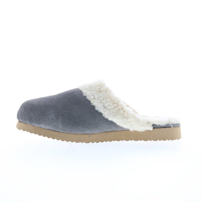 Hitchcock Dottie W168-66 Womens Gray Extra Extra Wide 6E Mules Slippers Shoes