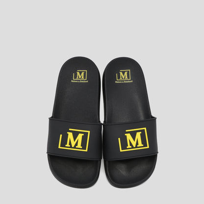 MDB Brand Kid's M Logo Pool Slides