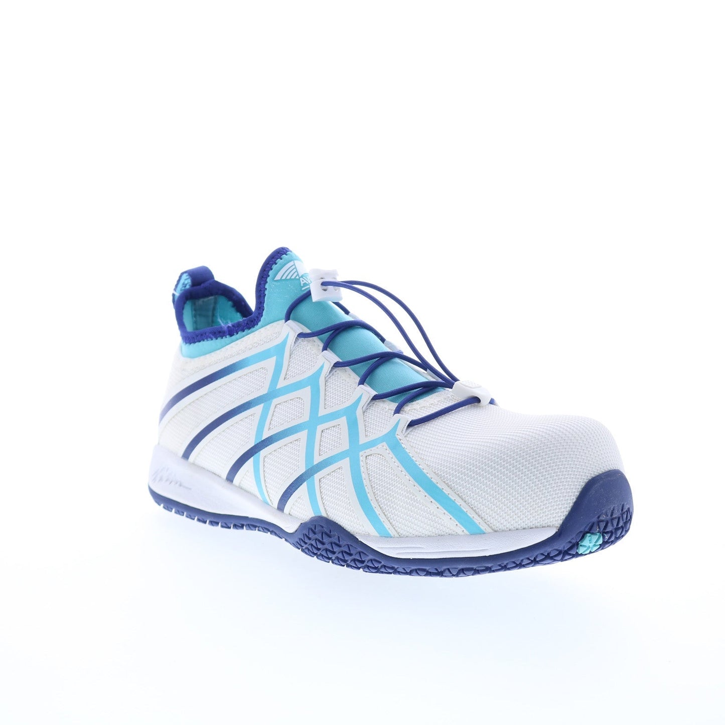 Avenger Hydro Carbon Toe Electrical Hazard Womens White Wide Athletic Shoes