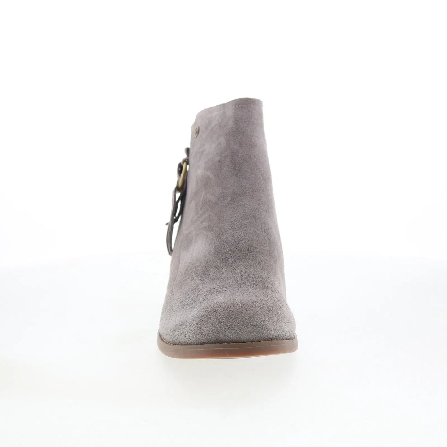 Spenco Abbey Boot Dove SP1042DOV Womens Gray Wide Ankle & Booties Boots