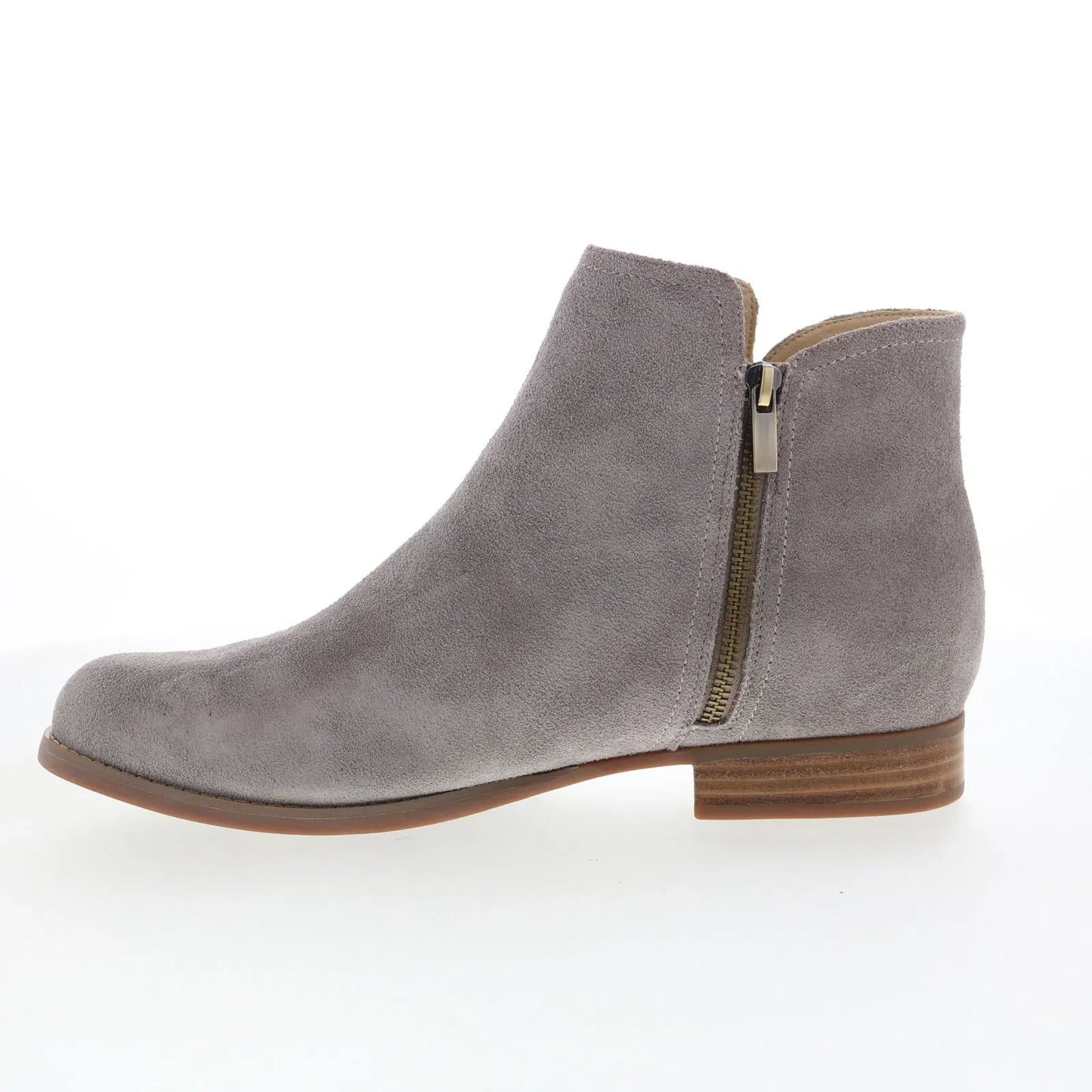 Spenco Abbey Boot Dove SP1042DOV Womens Gray Wide Ankle & Booties Boots