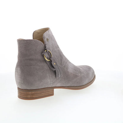 Spenco Abbey Boot Dove SP1042DOV Womens Gray Wide Ankle & Booties Boots